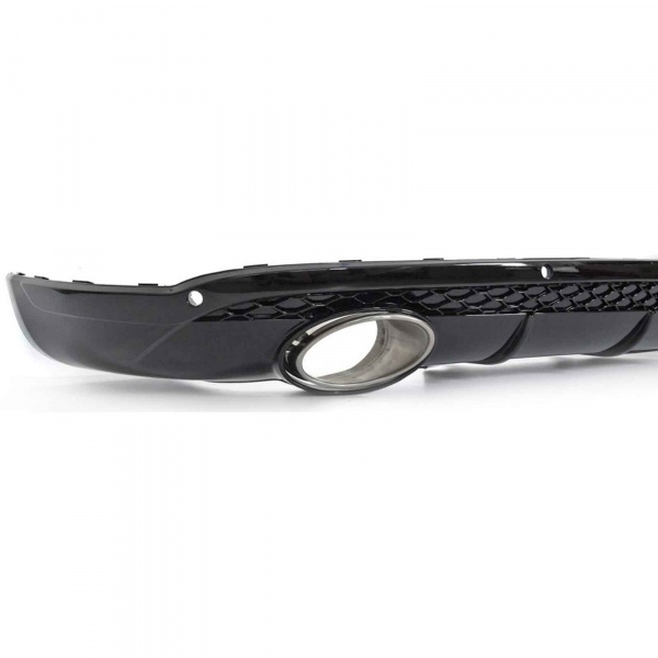 Diffuseur arriere AUDI Q5 8R phase 2 12-16 - Look RS - Noir Brillant