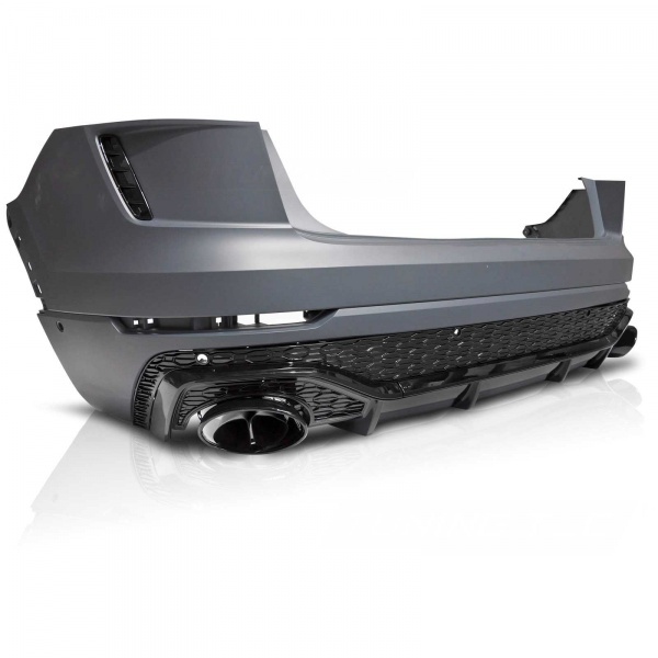 Pare choc arriere AUDI Q8 18-25 - Look RSQ8 - Noir