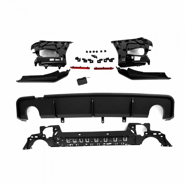 Pare-chocs arrière look M3 avec PDC et Parking Assist pour BMW Série 3 G20 LCI 22-26