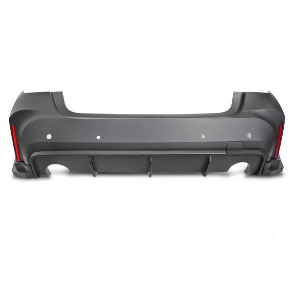 Pare-chocs arrière look M3 avec PDC et Parking Assist pour BMW Série 3 G20 LCI 22-26