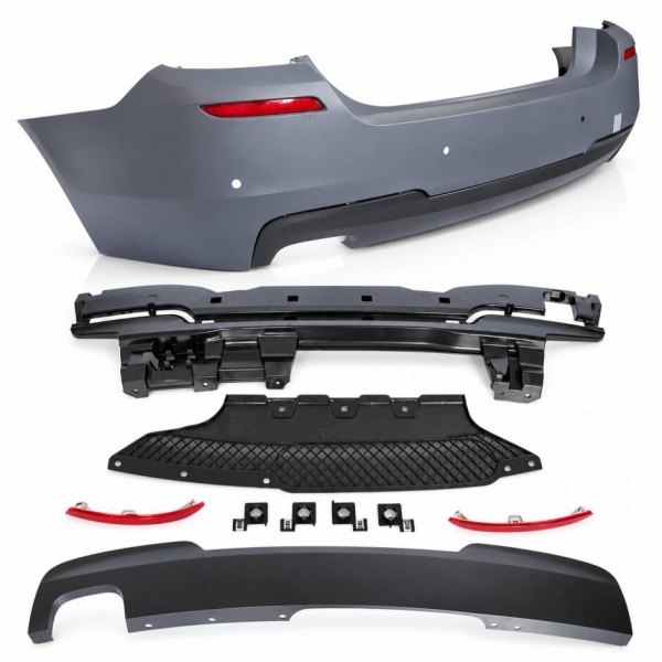 Pare choc arrière look M-Tech avec PDC pour BMW Série 5 F10 10-16