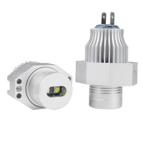 Pack Ampoule LED 20Watts anneaux angel eyes BMW E90 E91 - Blanc xenon