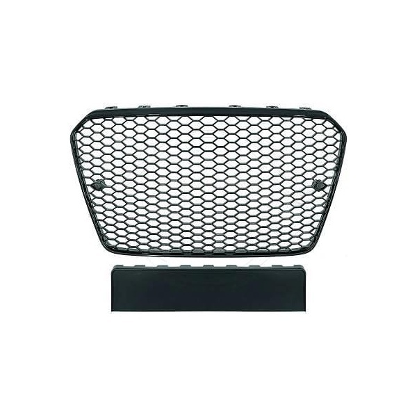 Grille calandre Audi A5 12-16 - look RS5 - Noir