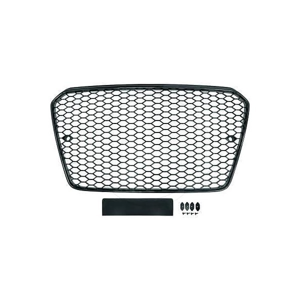 Grille calandre Audi A5 12-16 - look RS5 - Noir - PDC