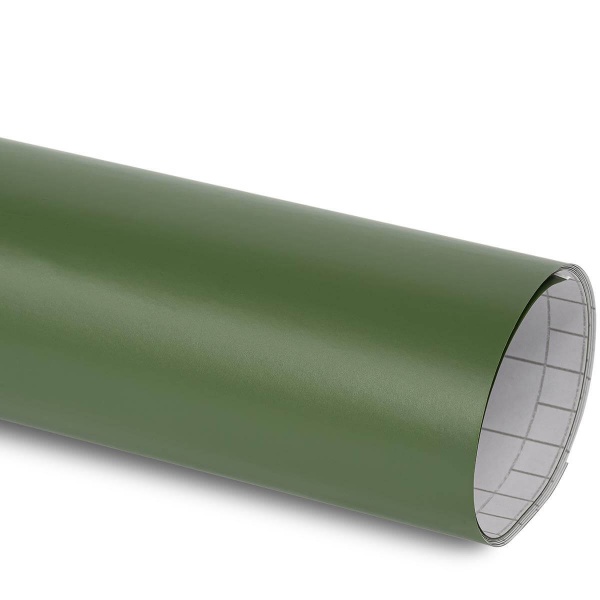 Film covering Premium Matt vert foncé mat 152 cm anti-bulles vendu au mètre