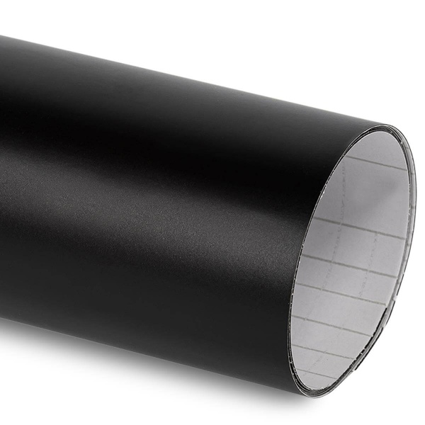 Film covering Premium Matt noir mat 152 cm anti-bulles vendu au mètre