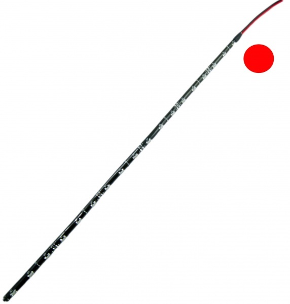 Pack Bande Flexible LED SIDE - 60cm - Eclairage de coté - Feux stop - Rouge