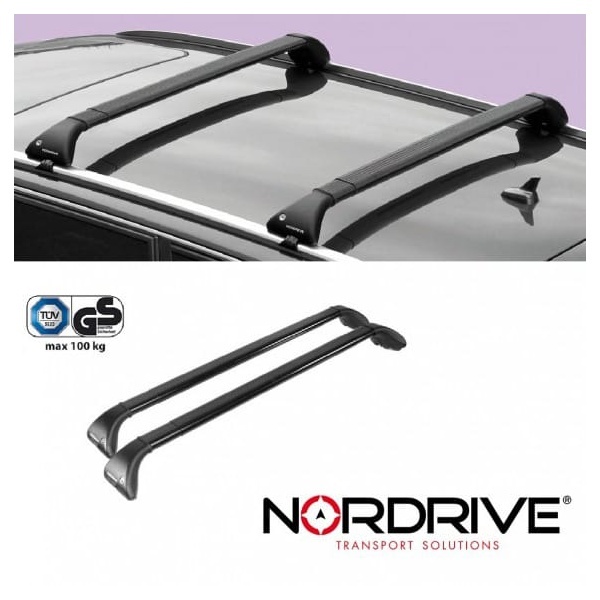 NORDRIVE Barres de toit SNAP Acier BMW serie 3 E91