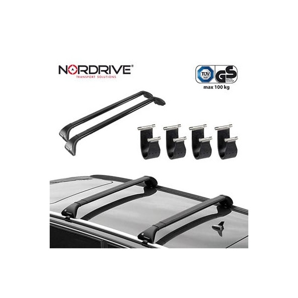 NORDRIVE Barres de toit Acier BMW X5 E53