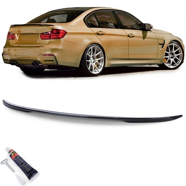 Becquet spoiler de coffre - BMW Serie 3 F30 11-18 - look mperf - brillant