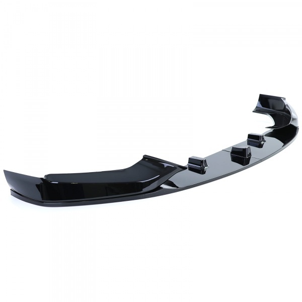 Spoiler lame de pare choc - BMW Serie 5 G30 G31 16-20 - look mperf - noir brillant