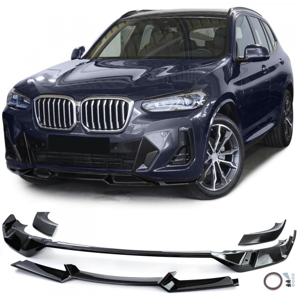 Spoiler lame performance BMW X3 G01 - noir Brillant