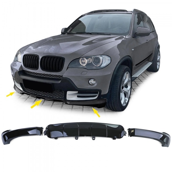 Kit elargissement carrosserie BMW X5 E70 phase 1 07-09 - brillant