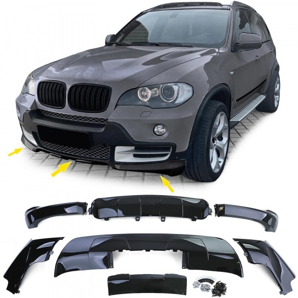 Kit elargissement carrosserie BMW X5 E70 phase 1 07-09 - brillant