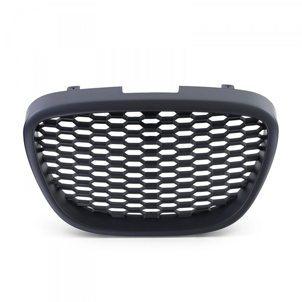 Grille calandre nid abeille Seat LEON 04-09 look cupra - Noir