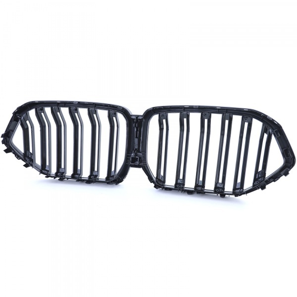 Grille calandre BMW Serie X6 G06 19-23 - look M - Noir Brillant