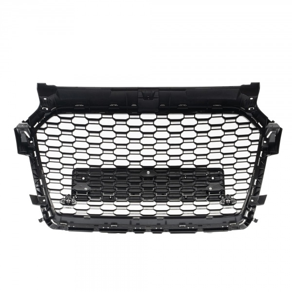 Grille calandre Audi A1 8X 15-18 - Nid d'abeille RS1 - Noir