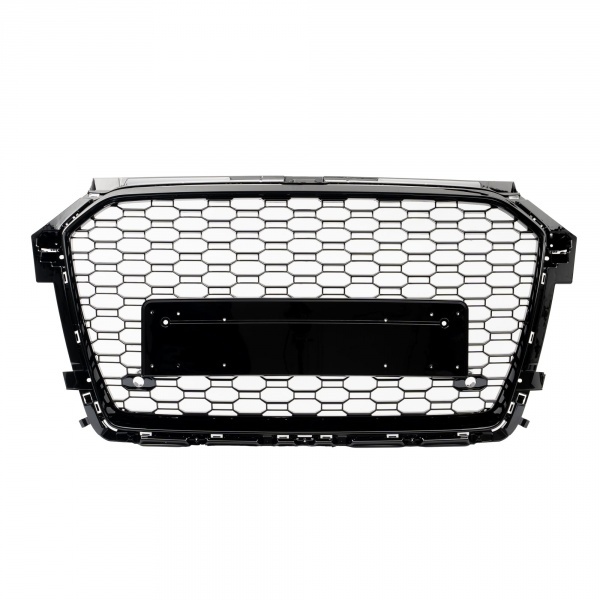 Grille calandre Audi A1 8X 15-18 - Nid d'abeille RS1 - Noir