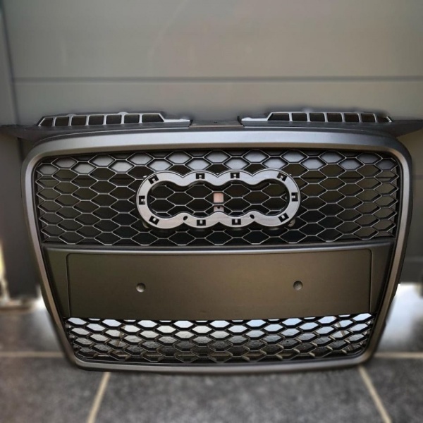 Grille calandre Audi A3 8P 05-08 - look RS3 - Noir Mat