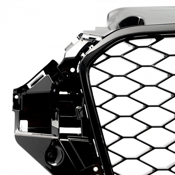 Grille calandre Audi A3 8V 12-16  - look RS3 - Noir Laqué Brillant + capteurs