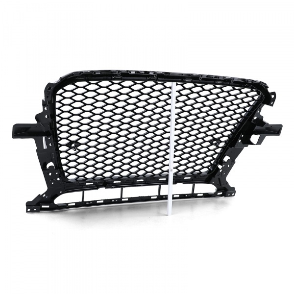 Grille calandre Audi Q5 8R 12-16 - look RSQ5 - Noir Laqué