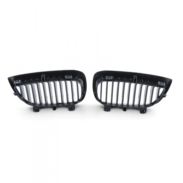 Grilles calandre BMW Serie 1 E81  E87 04-07 - Noir Mat