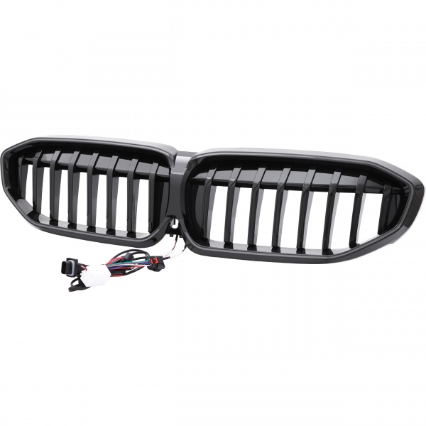 Calandre avant look Performance simple barre avec LED pour BMW Série 3 G20 / G28 / G80 19-22