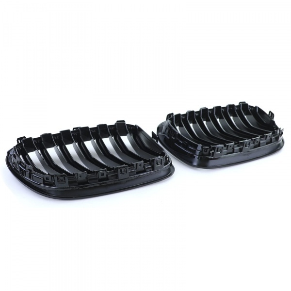 Grilles calandre BMW X3 F25 10-14 look M - Noir Brillant