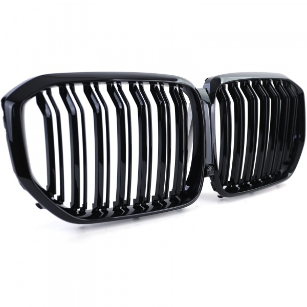 Grille calandre BMW X5 G05 18-22 - Noir Brillant look Mperf