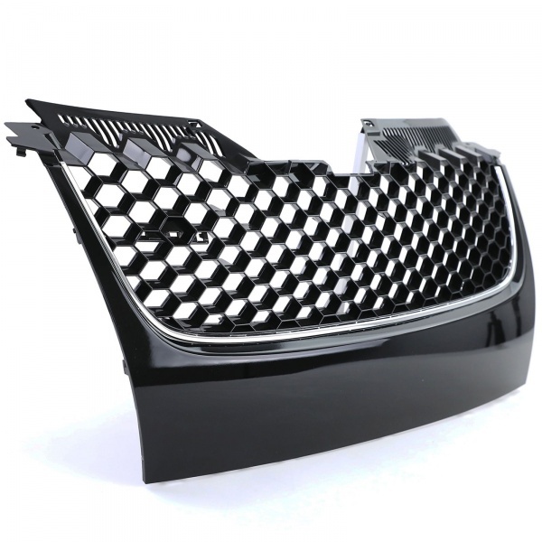 Grille calandre VW Golf 5 (V) - look GTI - Noir Chrome