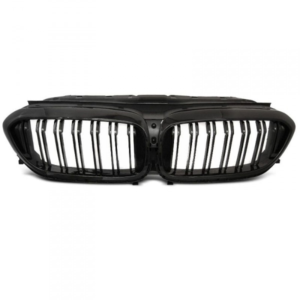 Grilles calandre BMW Serie 5 G30 G31 look m5 - 17-20 - Noir Brillant