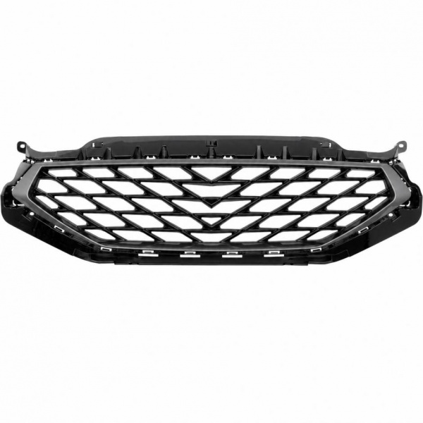 Calandre avant look Cupra noire sans emblème pour Seat Leon IV KL 21-