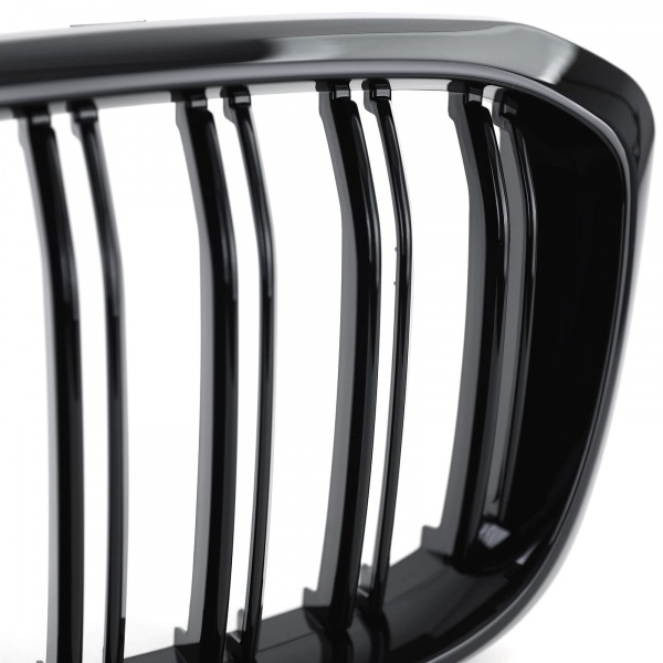 Grilles calandre BMW X3 G01 X4 G02 17+ - Noir brillant - look Mperf