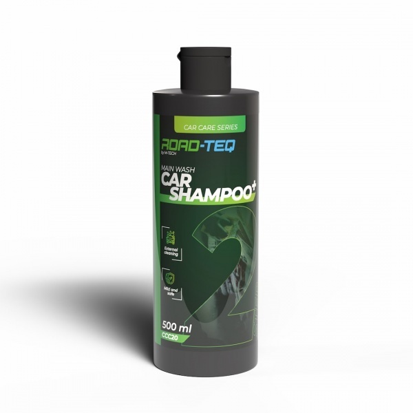 Kit entretien voiture Road-Teq CCC90 - 6 produits - 2 microfibres - 1 éponge