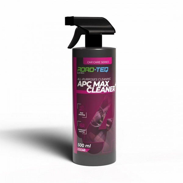 Kit entretien voiture Road-Teq CCC90 - 6 produits - 2 microfibres - 1 éponge