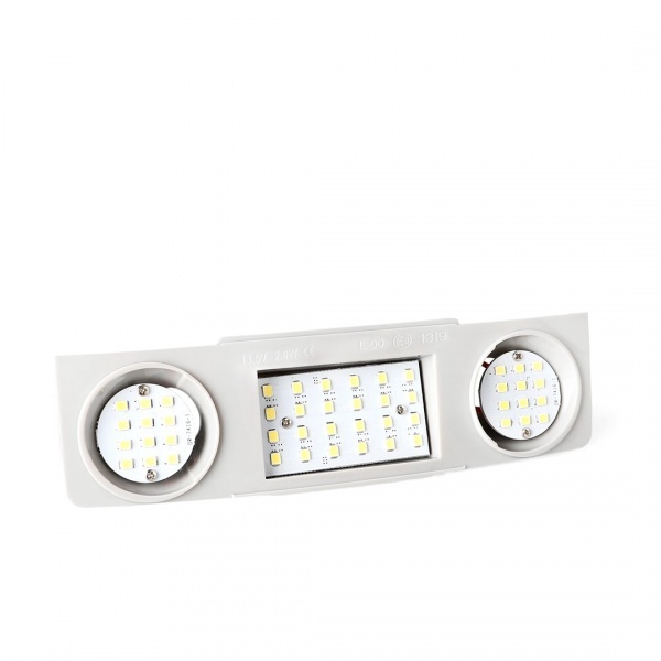 Éclairages intérieur avant LED M-Tech pour VW Golf 5 / 6 - 48 SMD - Blanc 5000K