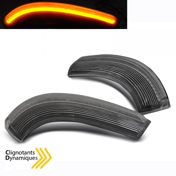 2 Clignotants retro dynamiques LED VW GOLF 5 Jetta Eos Passat - Clair