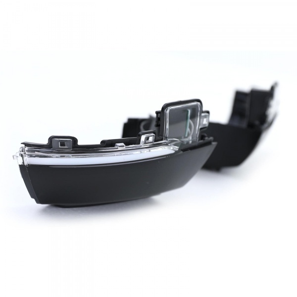 2 Clignotants retro dynamiques LED VW Polo 6R 6C - Noir