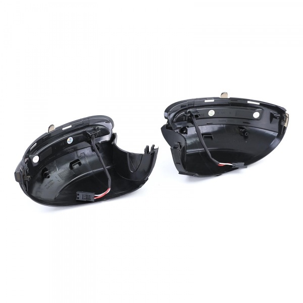 2 Clignotants retro dynamiques LED VW Golf 6 Touran 10-15 - Noir