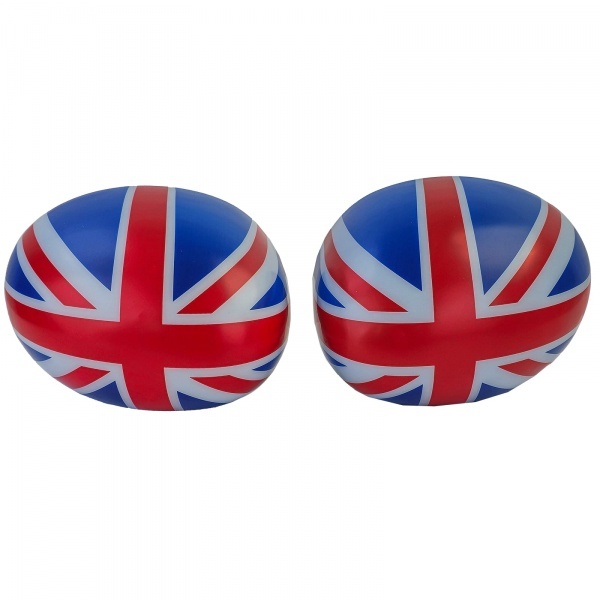 Coques retroviseur bleu blanc rouge Mini F54 F55 F56 F57 13-18 - look Union