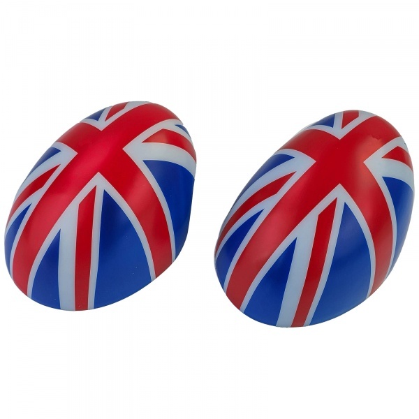 Coques retroviseur bleu blanc rouge Mini F54 F55 F56 F57 13-18 - look Union