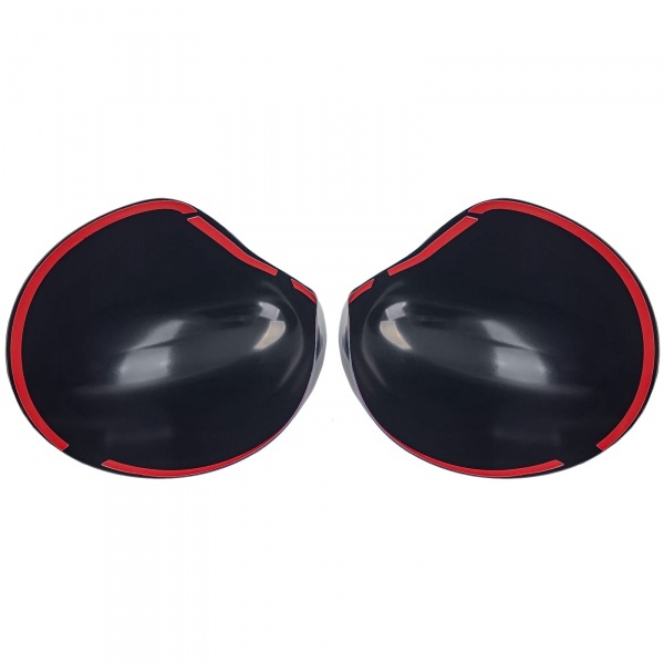 Coques retroviseur Noir Or Mini F54 F55 F56 F57 13-18 - look Union