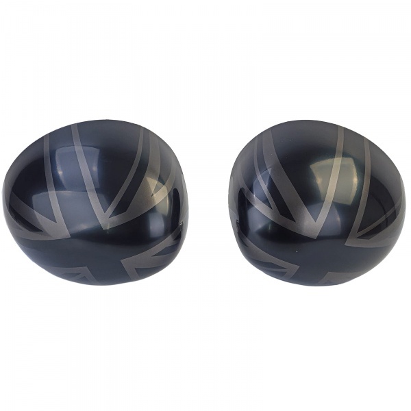 Coques retroviseur noir Mini F54 F55 F56 F57 13-18 - look Union
