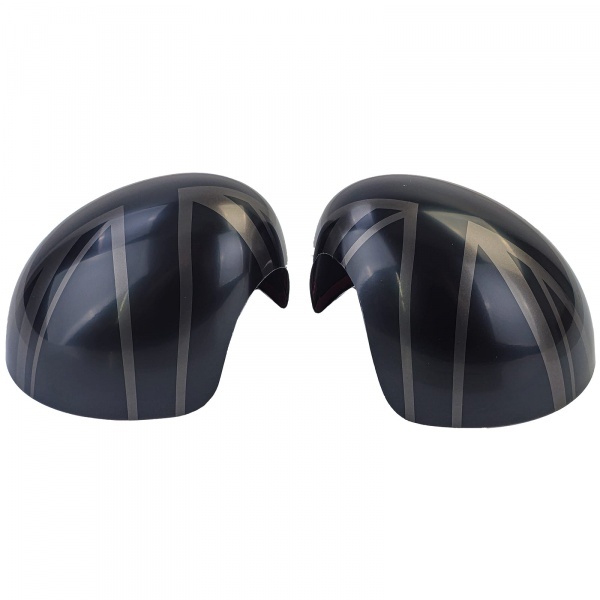 Coques retroviseur noir Mini F54 F55 F56 F57 13-18 - look Union