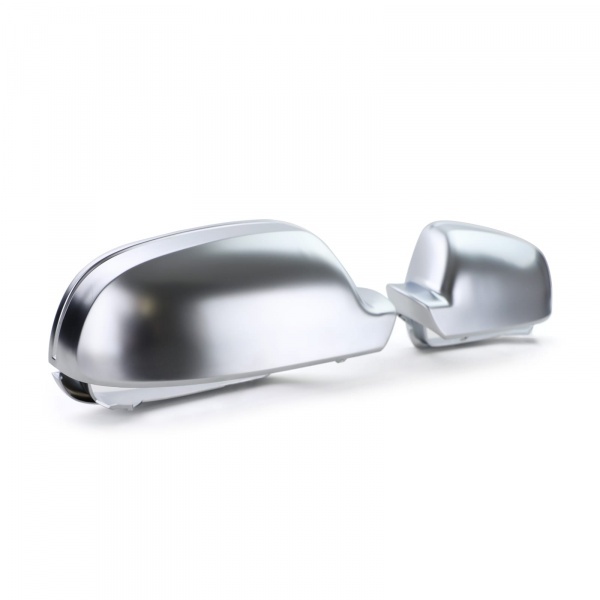 Coques / coiffes retroviseur Chrome Mat pour Audi A3 8P A4 B8 8K A5 8T