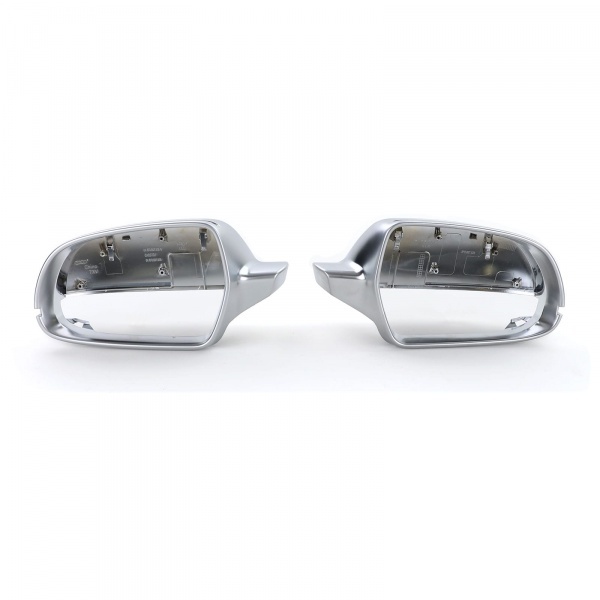 Coques / coiffes retroviseur Chrome Mat pour Audi A3 8P A4 B8 8K A5 8T