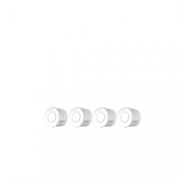 Radar de recul 4 capteurs + Buzzer - Blanc