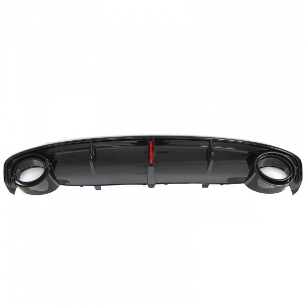 Diffuseur arriere AUDI A7 C7 sportback 10-14 - Look RS7 F1 - Noir Brillant