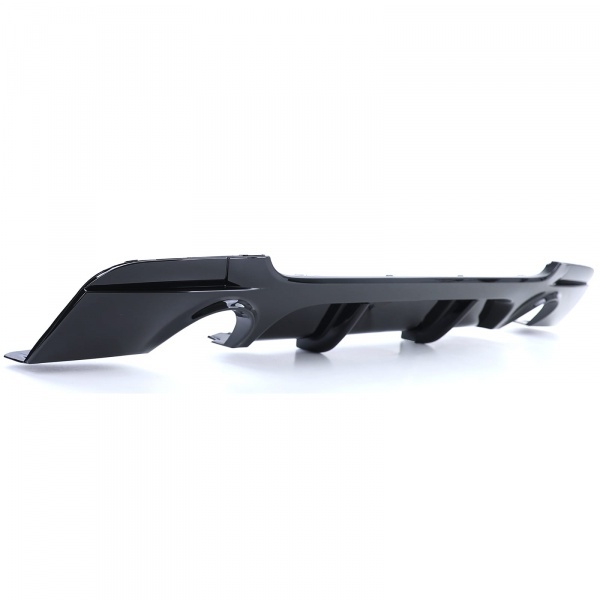 Diffuseur arriere BMW serie 3 E92 E93 double sortie look 335i - brillant