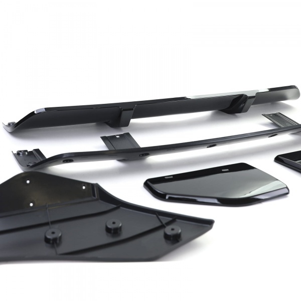 Diffuseur arriere BMW X5 F15 13-18 look M-P noir Brillant